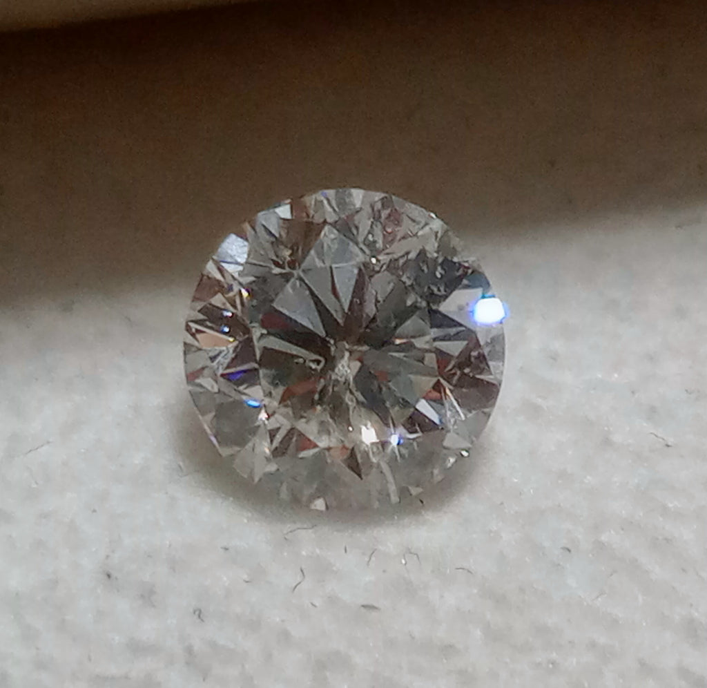 1.08 CT Round Brilliant Natural Diamond H-I I1-I2