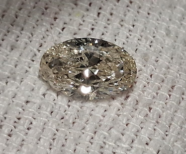 IGI 1.52 CT Natural Oval K I1 VG-EX-EX
