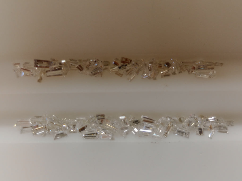 Natural baguette Diamond Lot, SI-VS F-I Color 4.03 CTW (170 PC)