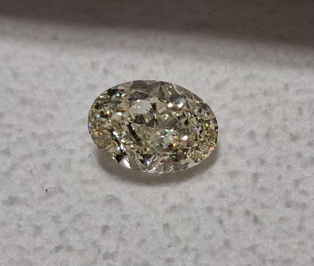 GIA 1.80 CT Natural Oval Modified Brilliant UV VS2 EX VG