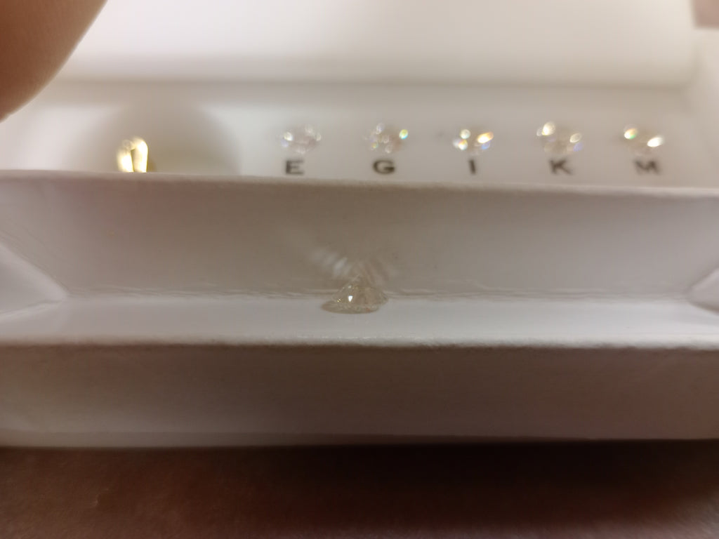 0.71 Round Brilliant  Cut Natural Diamond HI SI2
