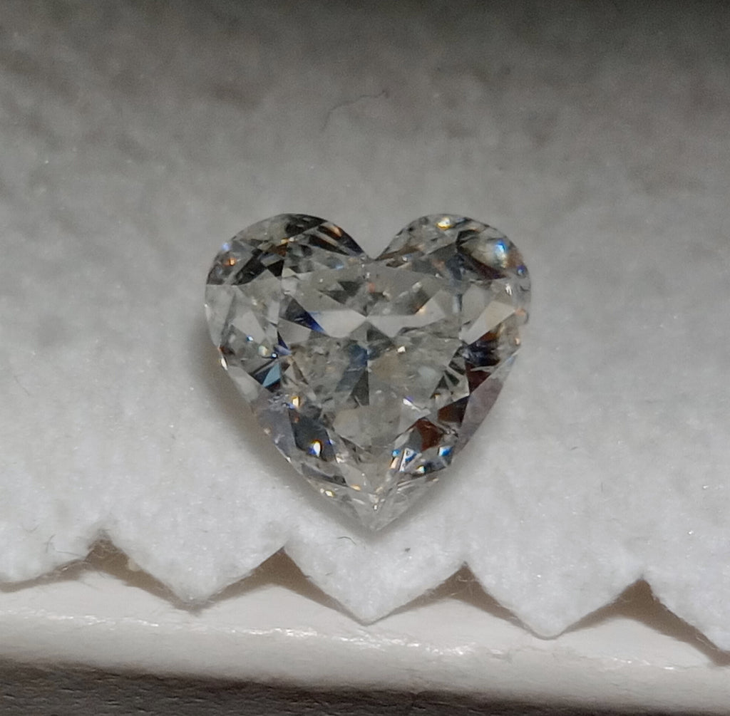 1.20 CT GIA Heart Shaped Natural Diamond H SI2