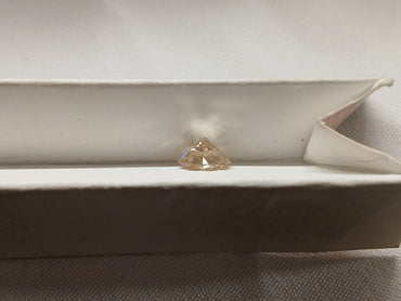 1.08 CT Natural Round Brilliant Brown Imperfect chipped