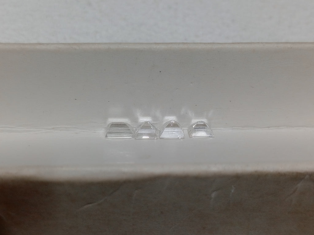 0.71 CTTW Baguette Cut Natural Diamonds (4) F-G-H  SI1+