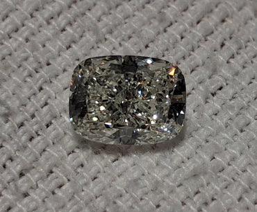 GIA 2.01 CT Natural Long Cushion J SI1