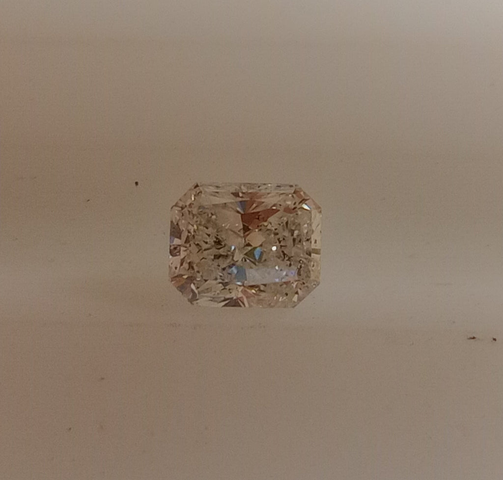 0.50 CT Natural Radiant Cut I I1