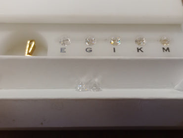 1.03 TCW F-G SI1-SI2 Natural Round Brilliant Cut Diamond Match