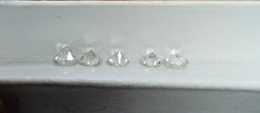 1.69 CTW Old European Cut Parcel x5 Stones SI2-I1 H-K
