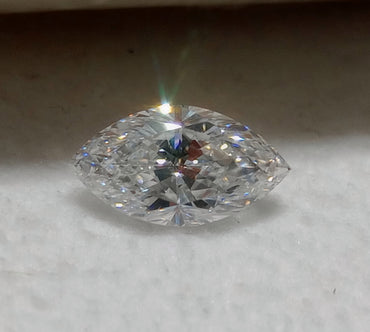 0.90 CT Marquise Cut Natural Diamond F-G VS2