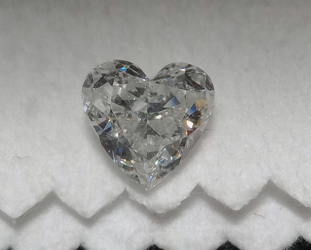 1.20 CT GIA Heart Shaped Natural Diamond H SI2
