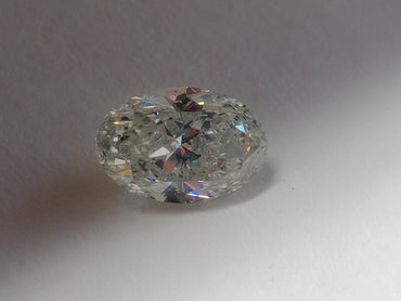 2.01 CT HRD Oval Cut Natural Diamond J SI2