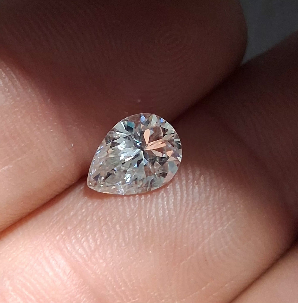GIA 1.67 CT Natural Pear Brilliant I I1