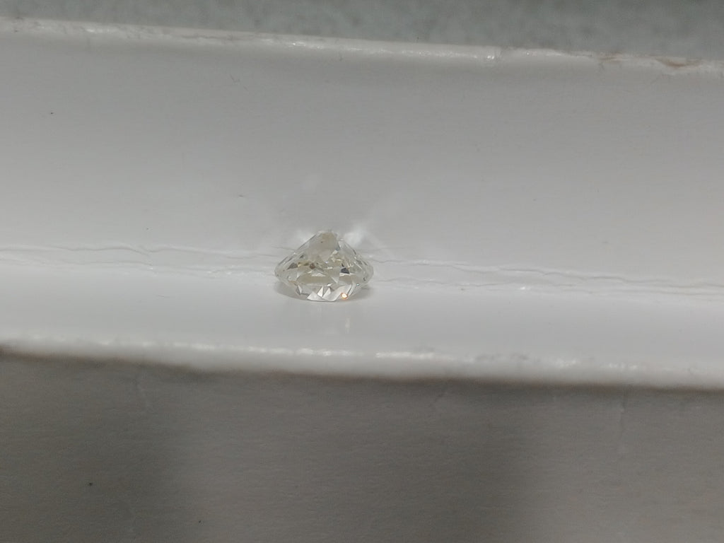 0.59 CT Old European Cut Natural Diamond H-I SI1