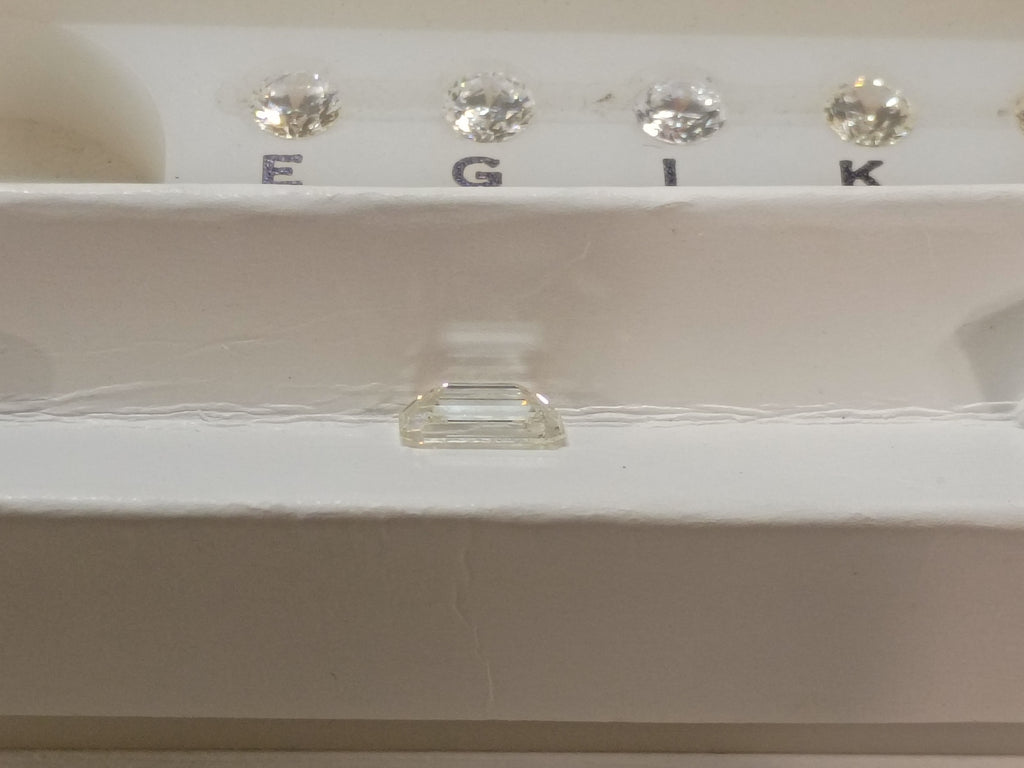 1.01 CT IGI Emerald Cut Natural Diamond I I1