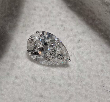 GIA 1.00 CT Natural Pear Brilliant F SI2 VG VG