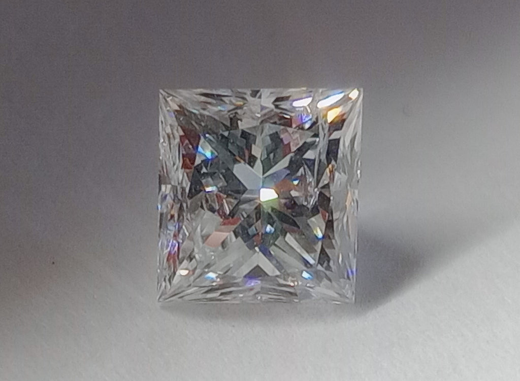 0.96 CT Princess Cut Natural Diamond H-I I1-I2