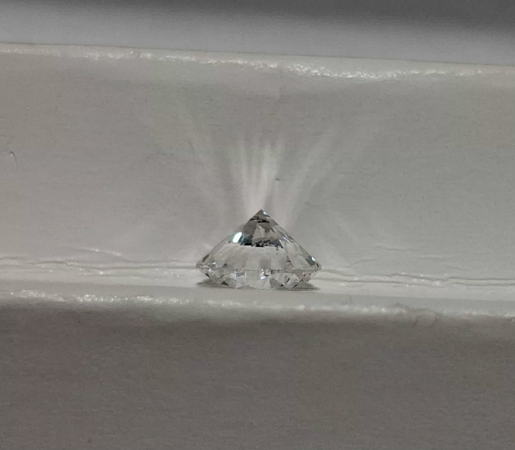 GIA 1.00 CT Natural Round F SI2
