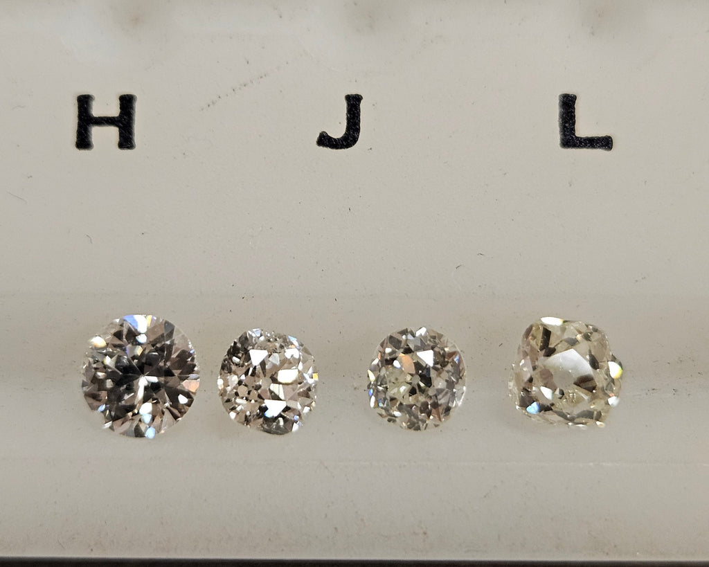 2.26 CTW Old European Cut Parcel x4 Stones SI2-I1 F-M