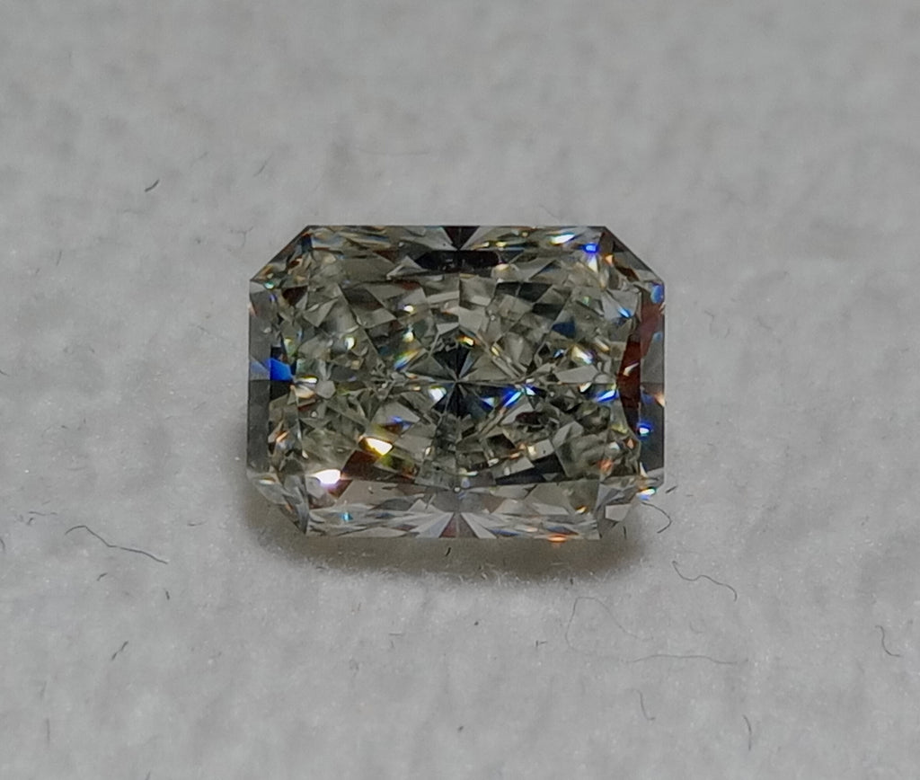 1.51 CT GIA Radiant Cut Natural Diamond I SI2