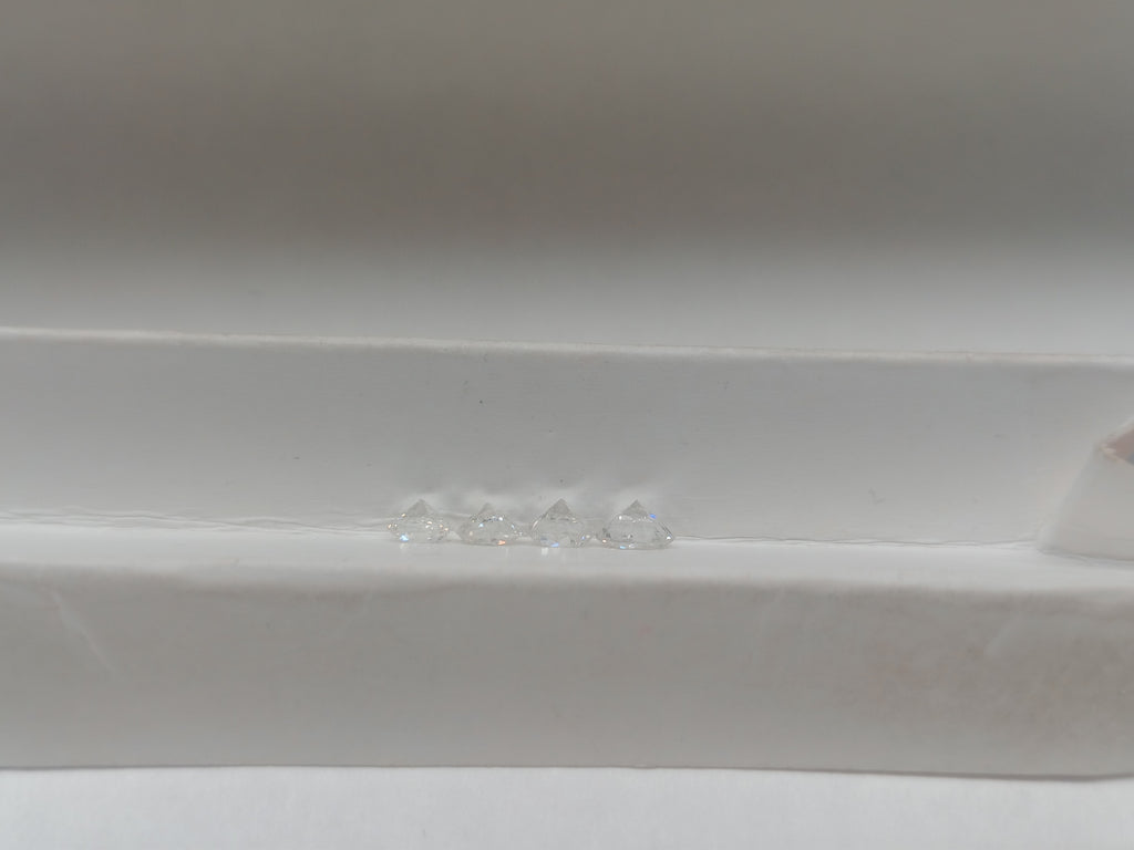 1.16 CTW Old Euro Cut Natural Diamonds (4) G H I SI2-I1