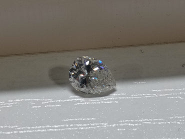 0.50 CT Pear Shape Natural Diamond G-H I1