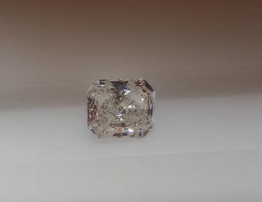 0.86 Radiant Cut Natural Diamond H I2 GIA