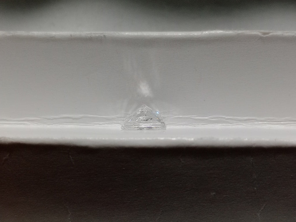 0.90 CT Princess Cut Natural Diamond E-F I2