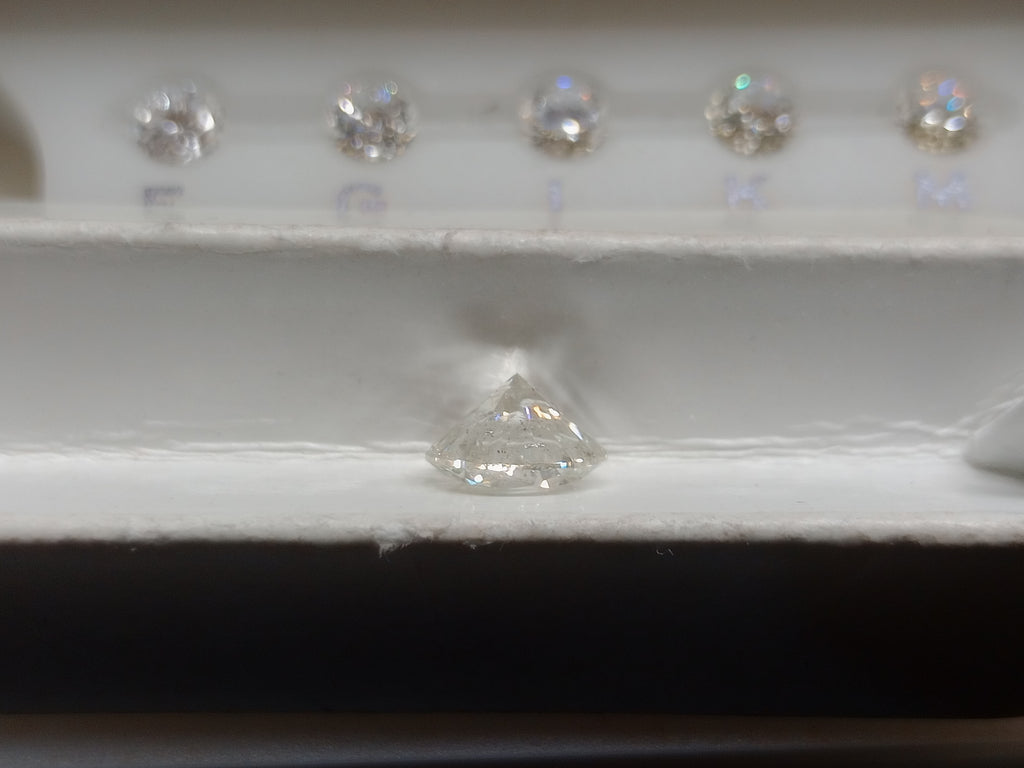 2.58 CT Natural Round Brilliant IJ I2-I3