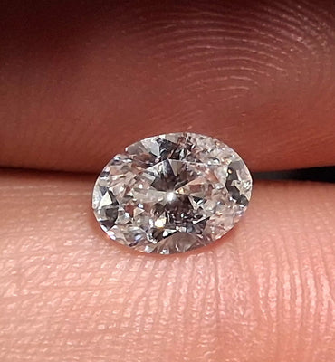 GIA 1.04 CT Natural Oval Brilliant H SI2