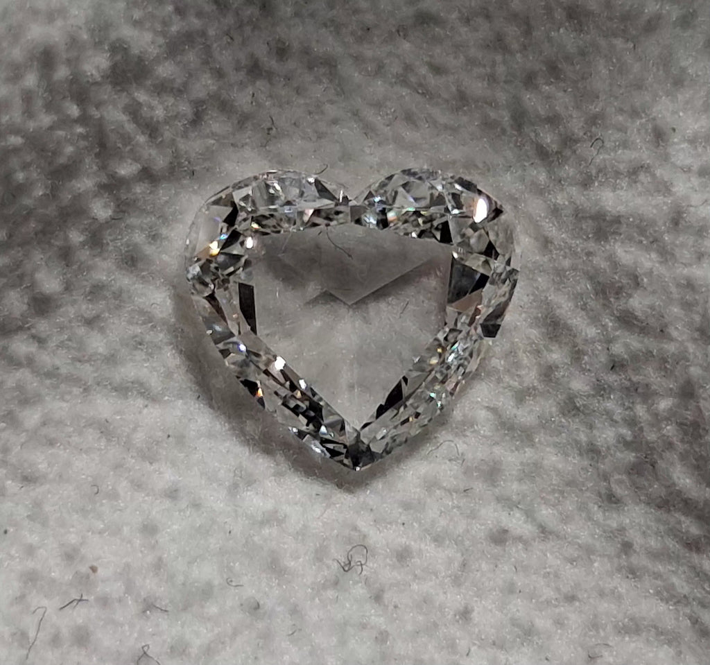GIA 1.20 CT Natural Heart Modified Brilliant G SI1