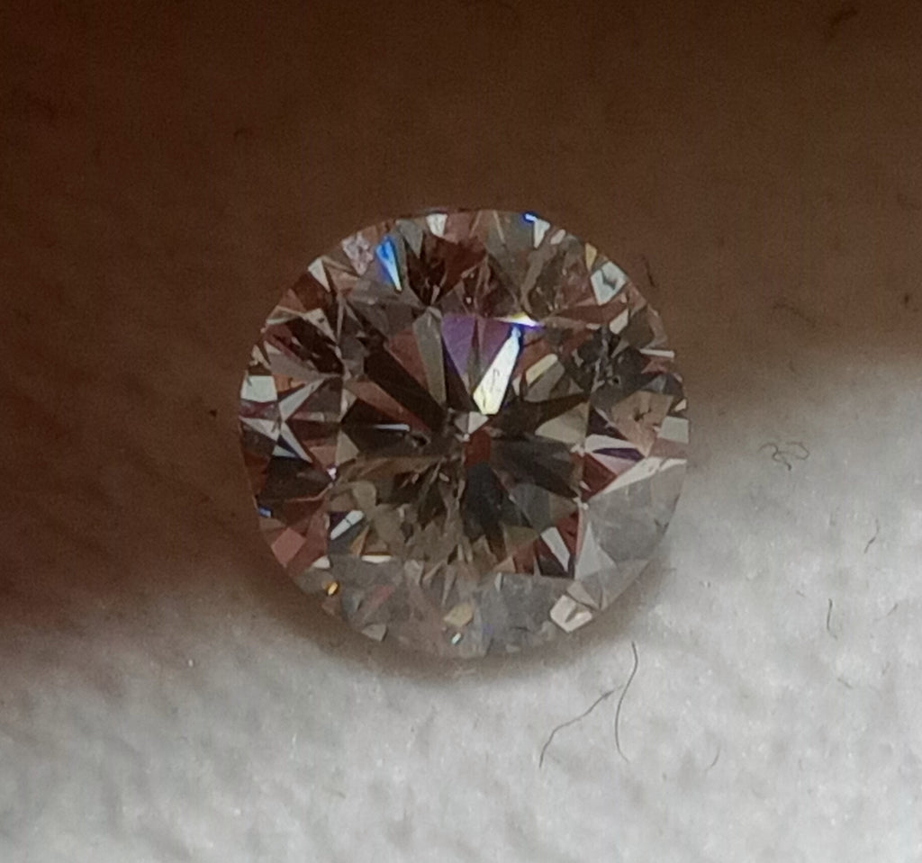 1.08 CT Round Brilliant Natural Diamond H-I I1-I2