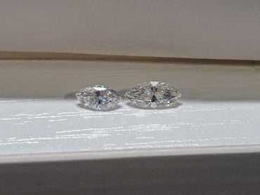 0.45 CT Marquise Cut Natural Diamonds G-H SI1-SI2