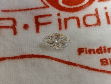 0.48 CT Antique Natural Marquise Cut H-I SI1-VS