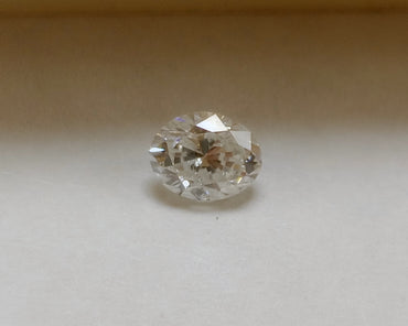 0.46 CT Natural Oval HI I1