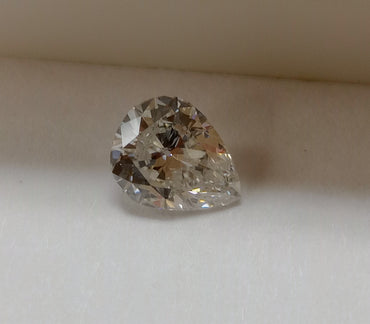 GIA 1.15 CT Pear Diamond, G, SI2 OLD CUT