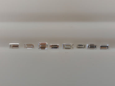 1.21 TCW Natural Baguette Parcel White VS AVG .15 227PPC