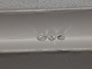 0.43 TCW 3 Stones Trilliant Cut Parcel G-H SI1-SI2