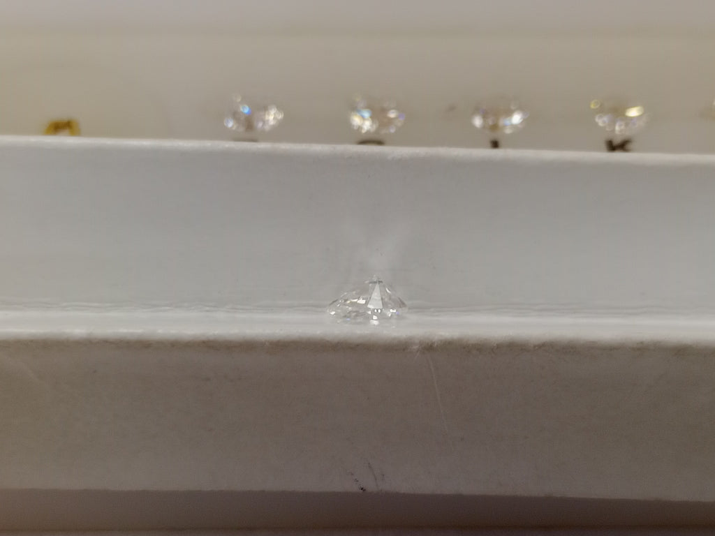 0.57 CT Natural Pear F-G VS