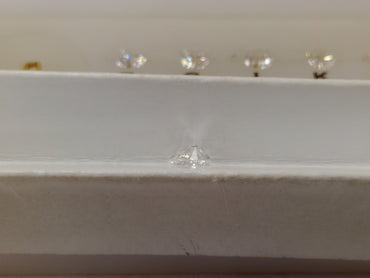 0.57 CT Natural Pear F-G VS