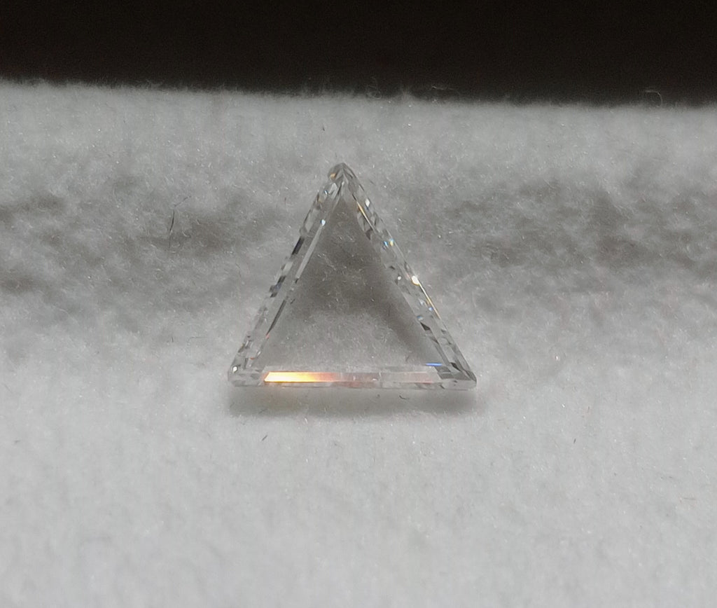 0.70 CT GIA Modified Triangular Portrait Cut Natural Diamond D VS2
