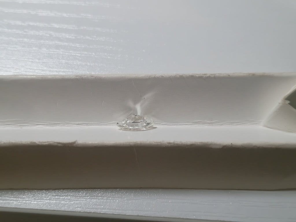 GIA 1.00 CT Marquise Diamond, H, I1