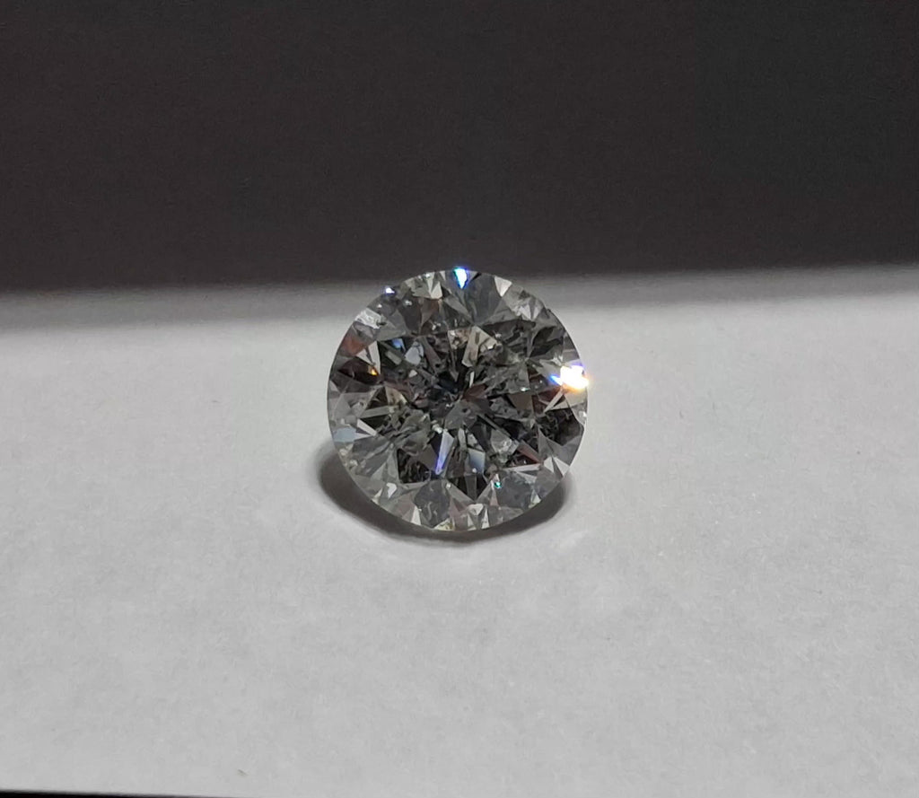 1.39 CT Natural Round Brilliant H I1