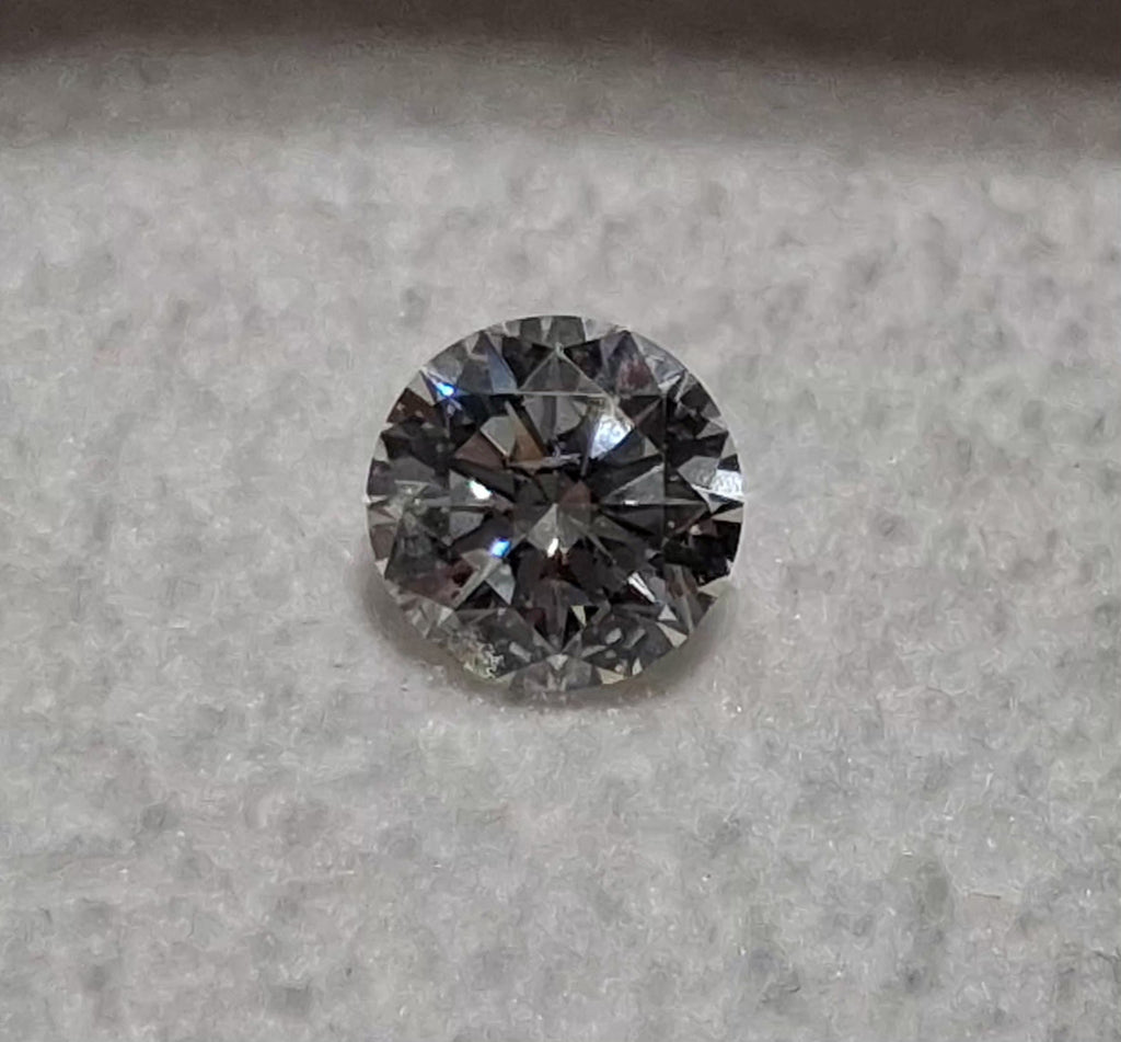 0.50 CT Natural Round Brilliant I SI2