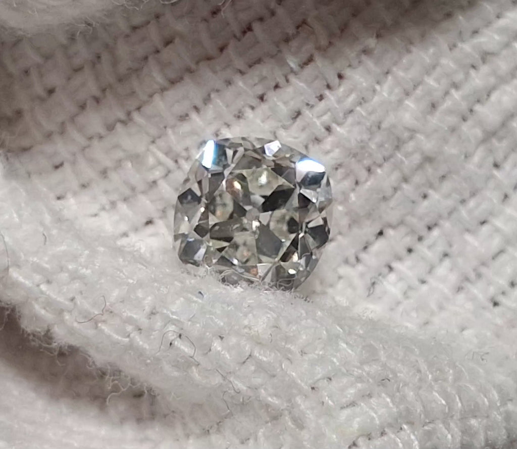 GIA 1.00 CT Natural Old Miner Cut J SI1