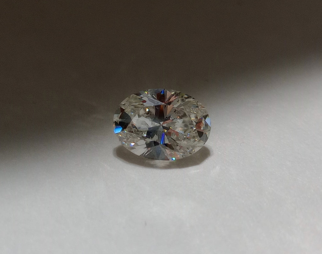 1.03 CT GIA Oval Cut Natural Diamond I SI2