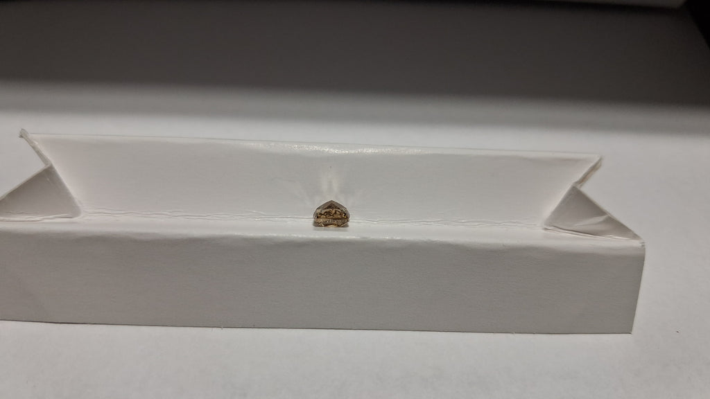 GIA 1.00 CT Natural Cushion Fancy Yellow-Brown VS2 EX VG