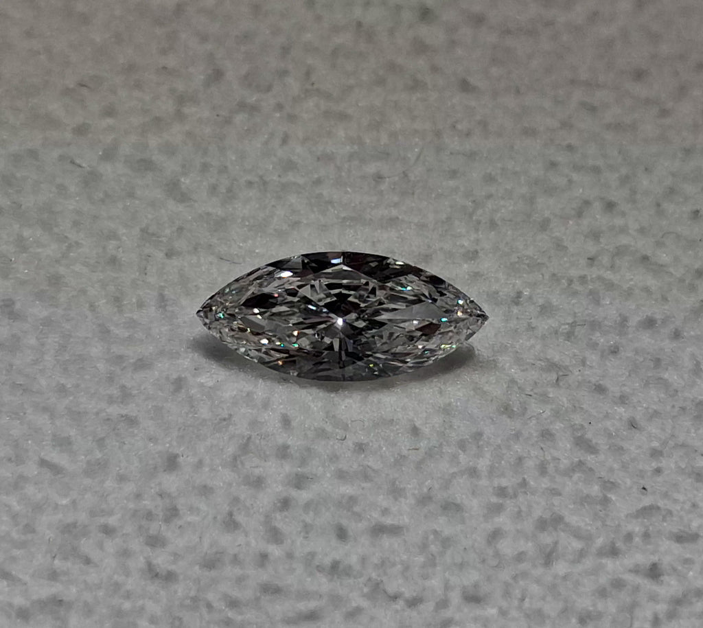 GIA 0.70 CT Natural Long Marquise Brilliant E VS1
