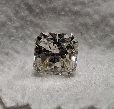 0.81 CT Cushion Cut Natural Diamond Brown I1