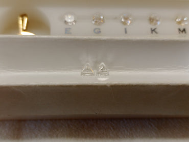 1.24 CTW 2 Princess Cut Diamonds  I SI1-I2 -80