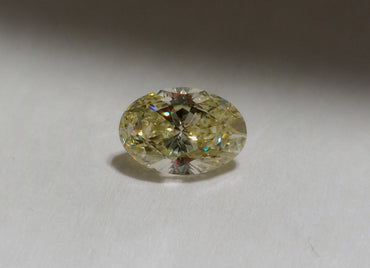 1.00 CT IGI Oval Cut Natural Diamond O SI2